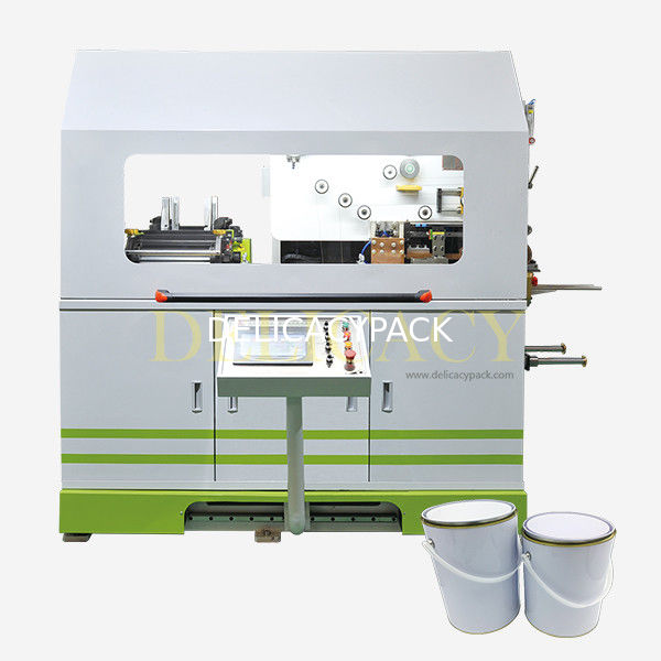 Otomatis 1-5L Lini Produksi Cat Kimia Umum Tinplate Metal Welder Welding Tin Can Machine