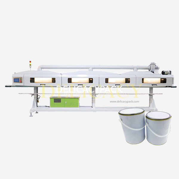 3-Piece Kaleng Oven Pengeringan Induksi Untuk Lini Mesin Pembuat Kaleng