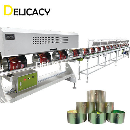 Lini Produksi Kaleng Otomatis Untuk Kaleng Persegi Panjang Kecil 1L 5L