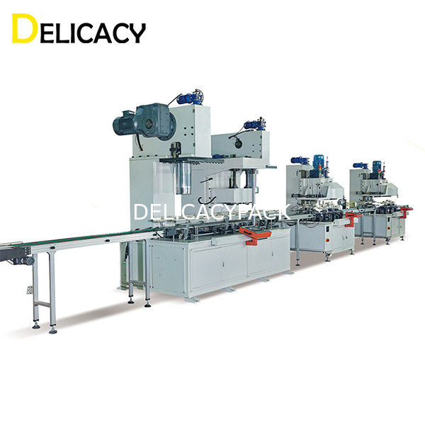 Dây chuyền sản xuất lon thiếc tự động 35KW cho công nghiệp hóa chất có thể làm thùng