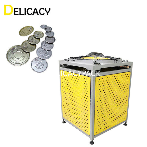 Máy uốn dây chuyền sản xuất lon thiếc cho thiếc kim loại có thể kết thúc 1500 đầu / phút