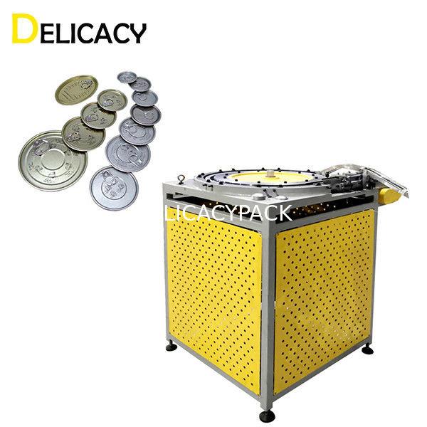 Máy uốn dây chuyền sản xuất lon thiếc cho thiếc kim loại có thể kết thúc 1500 đầu / phút