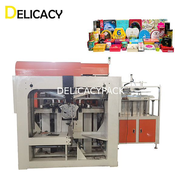 El CE certificó la fabricación decorativa automática del top del extremo de la tapa de la poder de Tin Can Making Machine For