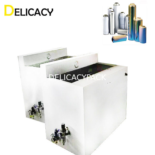 Testador de água delicado de cor personalizada para latas de aerossol detecta defeitos de vazamentos