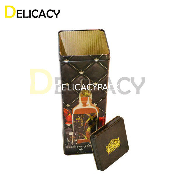 علبة إغلاق آلة غرز لشراب الويسكي حزمة علبة علبة مستطيلة علبة علبة الشعير