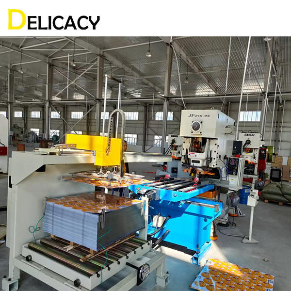 Iron Cap Machine 380V Iron Cap Making Machine Sheet Metal Feeding And Punching ...