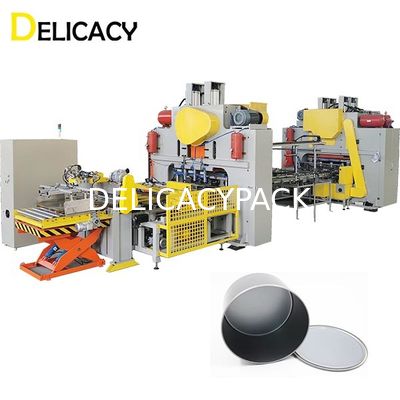 Mesin Pembuat Kaleng Logam 300CPM Untuk Manufaktur Kaleng Makanan Tinplate Bersertifikat CE