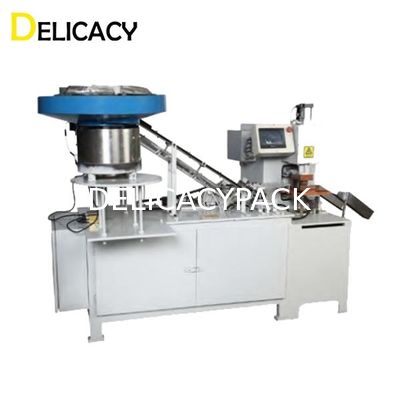 Mesin Pembuat Kaleng Otomatis 40CPM Untuk 4L Ear Lug Lid Top Spot Welding