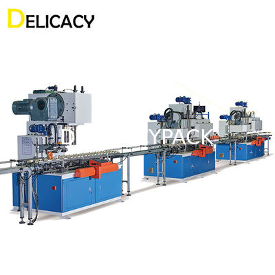 علبة معدنية 25KW 5L ماكينة لجسم علبة مستطيلة صغيرة