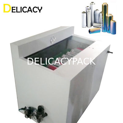 Probador de agua sin conexión de 8 cabezales para latas de aerosol 20CPM Speed