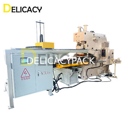 380V Tin Can Making Machine Stamping Iron Cap Press Untuk Operasi Bottom Blanking